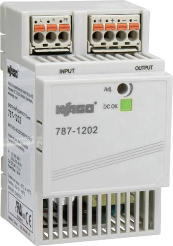 WAGO 787-1202 Hutschienen-Netzteil (DIN-Rail) 24V 1.3A 31.2W Anzahl Ausgänge:1 x Inhalt 1St. von WAGO