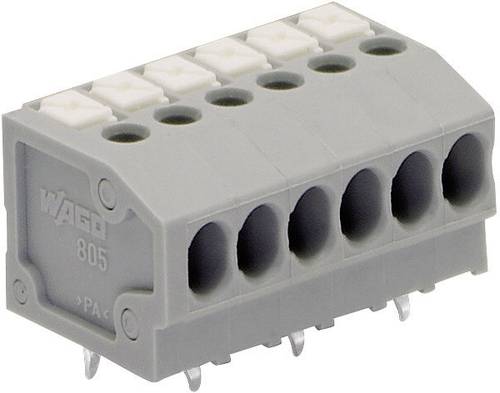 WAGO 805-103 Federkraftklemmblock 1.50mm² Polzahl (num) 3 Grau von WAGO