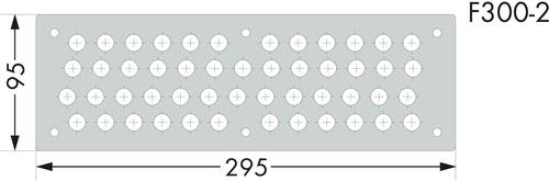 WAGO 850-819/002-003 Flanschplatte (B x H) 295mm x 95mm 1St. von WAGO