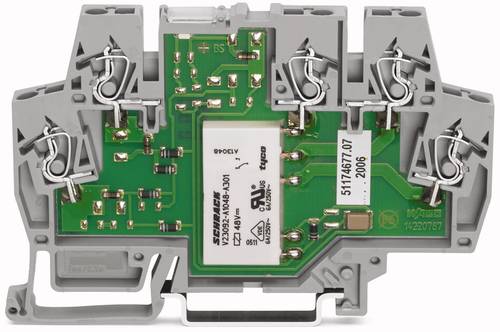 WAGO 859-353 Relaisklemme Nennspannung: 12 V/DC, 12 V/AC Schaltstrom (max.): 5A 1 Wechsler 1St. von WAGO