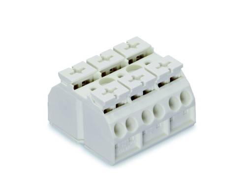 WAGO 862-603 Geräteanschlussklemme Federklemme Weiß 250St. WAGO 862-603 Geräteanschlussklemme Federklemme Weiß 250St. von WAGO