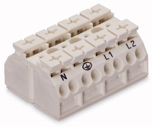 WAGO 862-8694 Geräteanschlussklemme Federklemme Weiß 200St. WAGO 862-8694 Geräteanschlussklemme Federklemme Weiß 200St. von WAGO