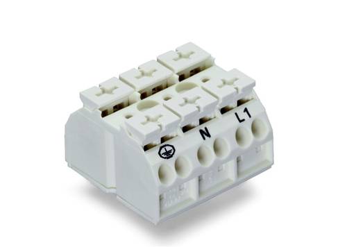 WAGO 862-9603 Geräteanschlussklemme Federklemme Weiß 250St. WAGO 862-9603 Geräteanschlussklemme Federklemme Weiß 250St. von WAGO