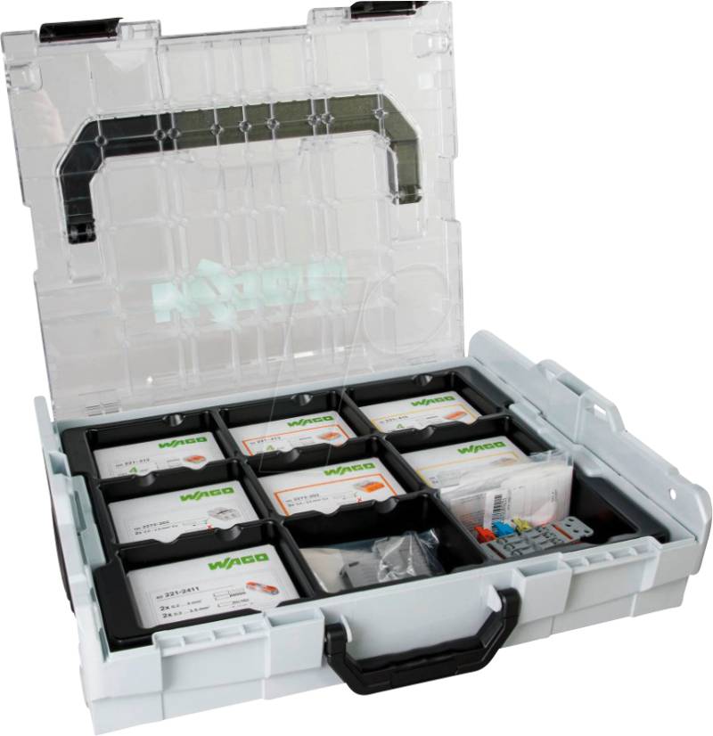 WAGO 887-932 - WAGO Klemmen-Sortimentsbox - L-BOXX® 102 - Serie 221, 2273, 207 von WAGO