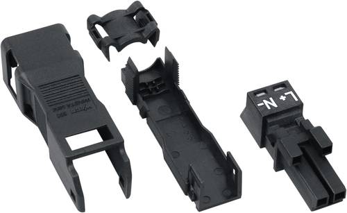 WAGO 890-102 Netz-Steckverbinder WINSTA MINI Buchse, gerade Gesamtpolzahl: 2 16A Schwarz 1St. WAGO 890-102 Netz-Steckverbinder WINSTA MINI Buchse, gerade Gesamtpolzahl: 2 16A Schwarz 1St. von WAGO