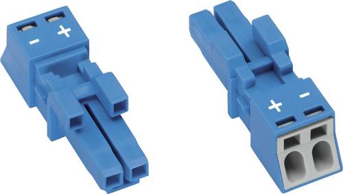 WAGO 890-1102 Netz-Steckverbinder WINSTA MINI Buchse, gerade Gesamtpolzahl: 2 16A Blau 1St. WAGO 890-1102 Netz-Steckverbinder WINSTA MINI Buchse, gerade Gesamtpolzahl: 2 16A Blau 1St. von WAGO