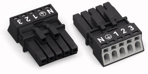 WAGO 890-225 Netz-Steckverbinder WINSTA MINI Buchse, gerade Gesamtpolzahl: 5 13A Weiß 50St. WAGO 890-225 Netz-Steckverbinder WINSTA MINI Buchse, gerade Gesamtpolzahl: 5 13A Weiß 50St. von WAGO