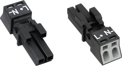 WAGO 890-242 Netz-Steckverbinder WINSTA MINI Buchse, gerade Gesamtpolzahl: 2 16A Grau 1St. WAGO 890-242 Netz-Steckverbinder WINSTA MINI Buchse, gerade Gesamtpolzahl: 2 16A Grau 1St. von WAGO