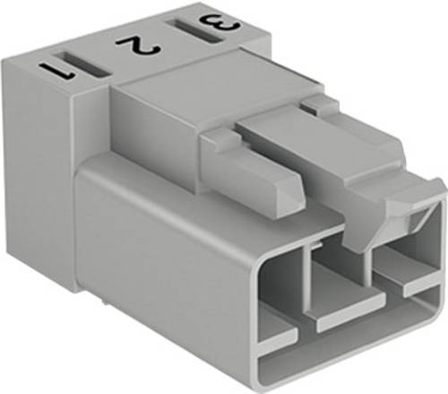 WAGO 890-893/011-000 Netz-Steckverbinder WINSTA MINI Stecker, Einbau horizontal 16A Pink 100St. von WAGO