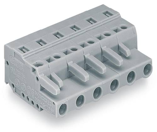 WAGO Buchsengehäuse-Kabel 231 Polzahl Gesamt 9 Rastermaß: 7.50mm 231-209/026-000 25St. WAGO Buchsengehäuse-Kabel 231 Polzahl Gesamt 9 Rastermaß: 7.50mm 231-209/026-000 25St. von WAGO