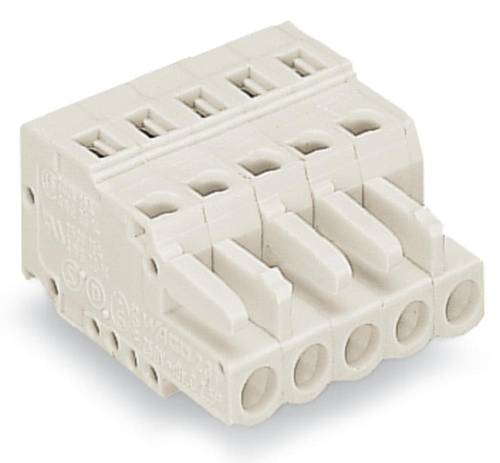 WAGO Buchsengehäuse-Kabel 721 Polzahl Gesamt 4 Rastermaß: 5mm 721-104/026-000 100St. WAGO Buchsengehäuse-Kabel 721 Polzahl Gesamt 4 Rastermaß: 5mm 721-104/026-000 100St. von WAGO
