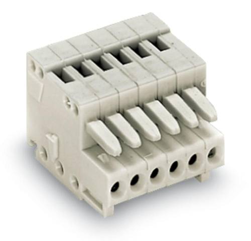 WAGO Buchsengehäuse-Kabel 733 Polzahl Gesamt 4 Rastermaß: 2.50mm 733-104 200St. WAGO Buchsengehäuse-Kabel 733 Polzahl Gesamt 4 Rastermaß: 2.50mm 733-104 200St. von WAGO