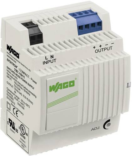 WAGO EPSITRON® COMPACT POWER 787-1011 Hutschienen-Netzteil (DIN-Rail) 12 V/DC 4A 48W Anzahl Ausgän von WAGO