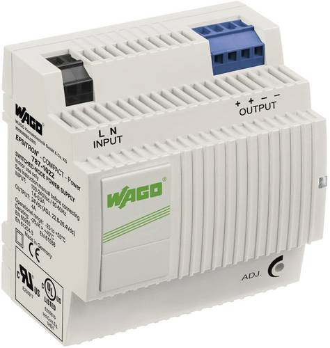 WAGO EPSITRON® COMPACT POWER 787-1022 Hutschienen-Netzteil (DIN-Rail) 24 V/DC 4A 96W Anzahl Ausgän von WAGO