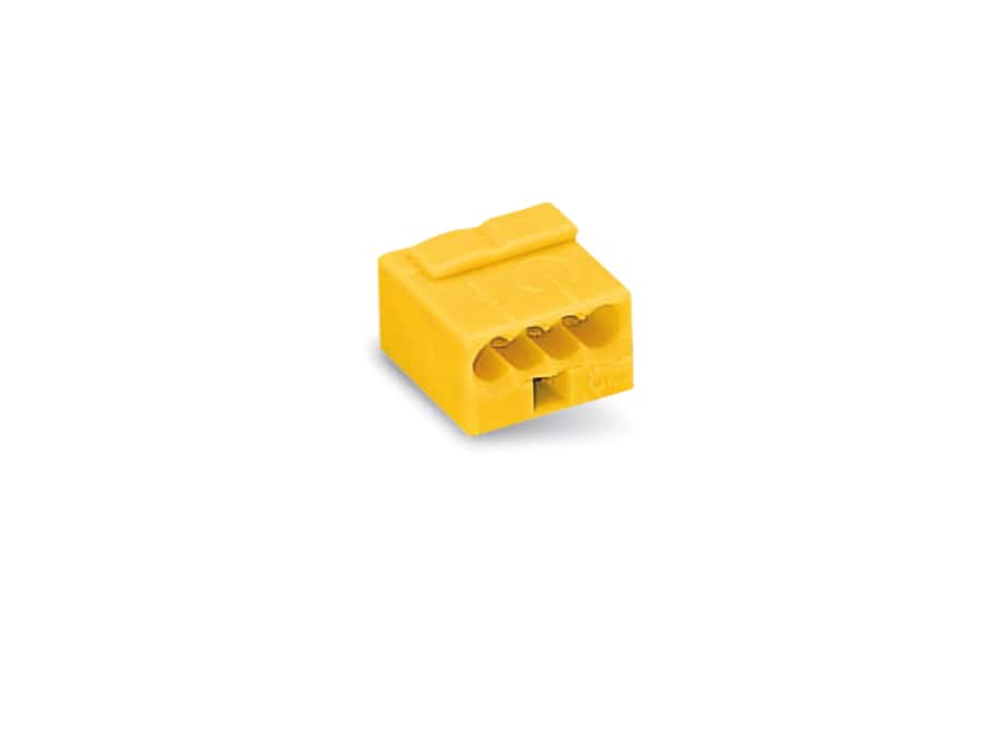 WAGO Micro-Steckklemmen 243-504, 4-polig, gelb WAGO Micro-Steckklemmen 243-504, 4-polig, gelb von WAGO