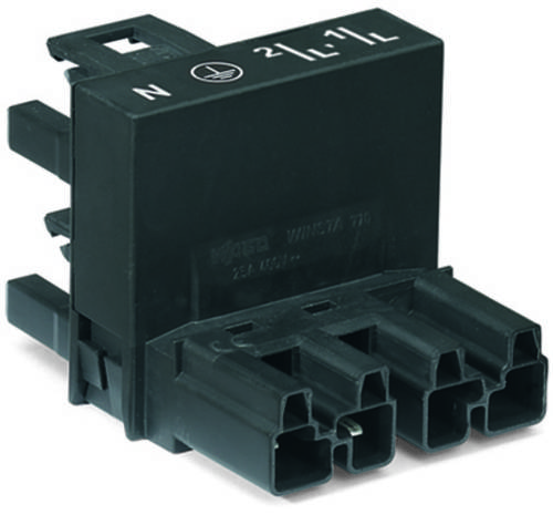 WAGO Netz-H-Verteiler Netz-Stecker - Netz-Buchse, Netz-Buchse Gesamtpolzahl: 4 Weiß 25St. WAGO Netz-H-Verteiler Netz-Stecker - Netz-Buchse, Netz-Buchse Gesamtpolzahl: 4 Weiß 25St. von WAGO