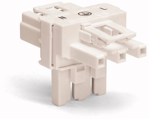 WAGO Netz-T-Verteiler Netz-Stecker - Netz-Buchse, Netz-Buchse Gesamtpolzahl: 3 Weiß 50St. WAGO Netz-T-Verteiler Netz-Stecker - Netz-Buchse, Netz-Buchse Gesamtpolzahl: 3 Weiß 50St. von WAGO