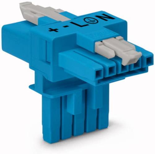 WAGO Netz-T-Verteiler Netz-Stecker - Netz-Buchse, Netz-Buchse Gesamtpolzahl: 5 Weiß 25St. WAGO Netz-T-Verteiler Netz-Stecker - Netz-Buchse, Netz-Buchse Gesamtpolzahl: 5 Weiß 25St. von WAGO