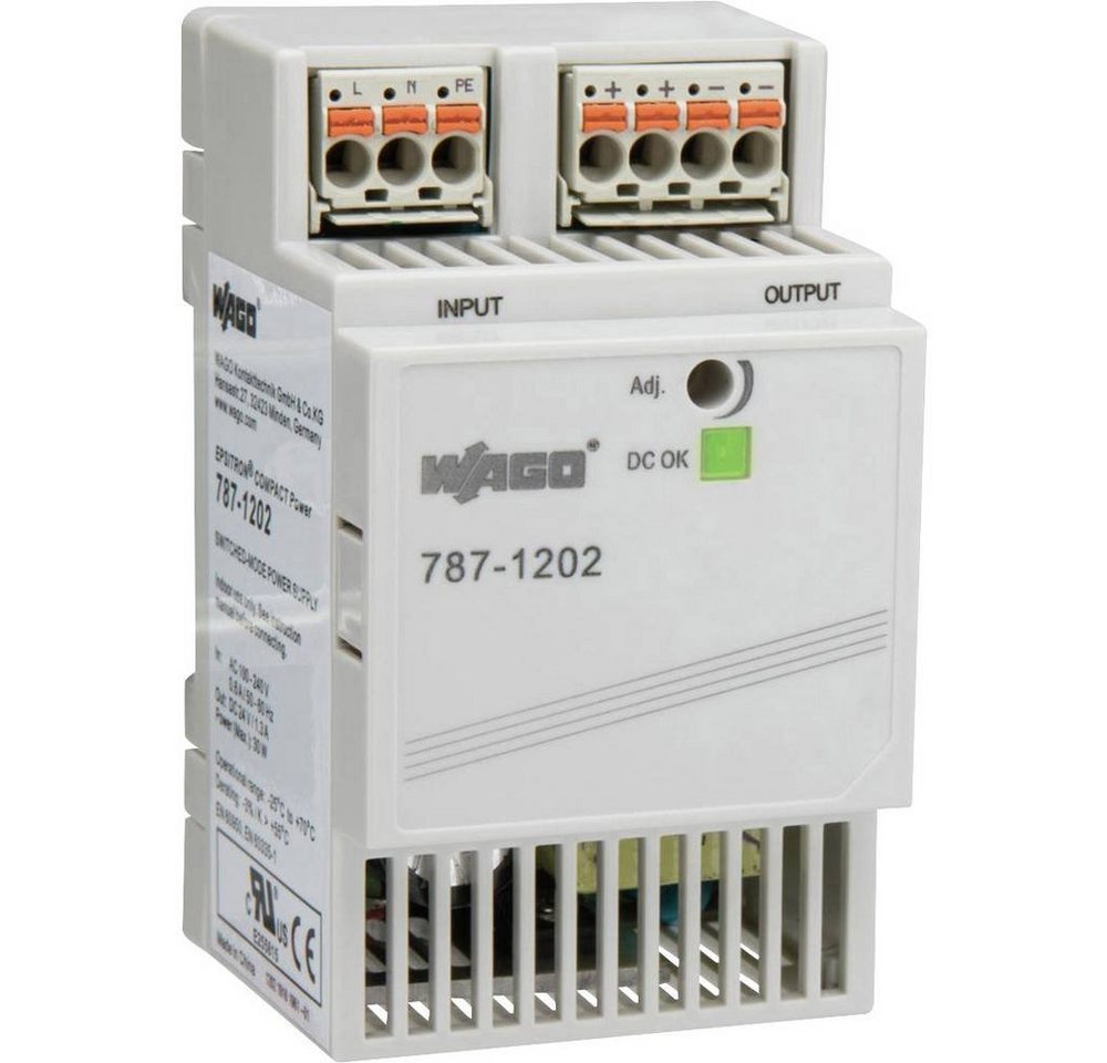 WAGO Netzteil DC 24 V/1.3 A Hutschienen-Netzteil WAGO Netzteil DC 24 V/1.3 A Hutschienen-Netzteil von WAGO