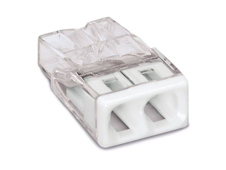 WAGO Steckklemmen 2273-202, 2-polig, 0,5...2,5 mm², 100 Stück WAGO Steckklemmen 2273-202, 2-polig, 0,5...2,5 mm², 100 Stück von WAGO