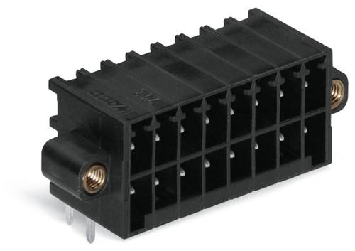 WAGO Stiftleiste (Standard) 1735 Polzahl Gesamt 32 Rastermaß: 3.50mm 713-1436/107-000 10St. von WAGO