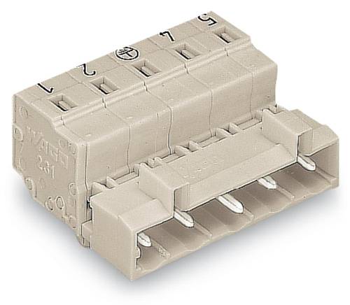 WAGO Stiftleiste (Standard) 2080 Polzahl Gesamt 5 Rastermaß: 7.50mm 723-605/018-000 50St. von WAGO