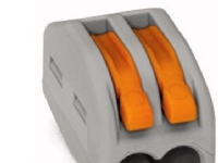 Wago 222-412, Kabelsplitter, Grau, 12,4 mm, 20,5 mm, 14,5 mm, 3,1 g Wago 222-412, Kabelsplitter, Grau, 12,4 mm, 20,5 mm, 14,5 mm, 3,1 g von WAGO