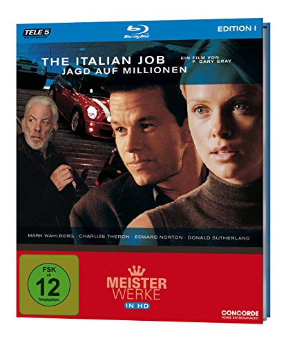 The Italian Job - Jagd auf Millionen - Meisterwerke in HD Edition 1/Teil 5 [Blu-ray] von WAHLBERG,MARK/THERON,CHARLIZE