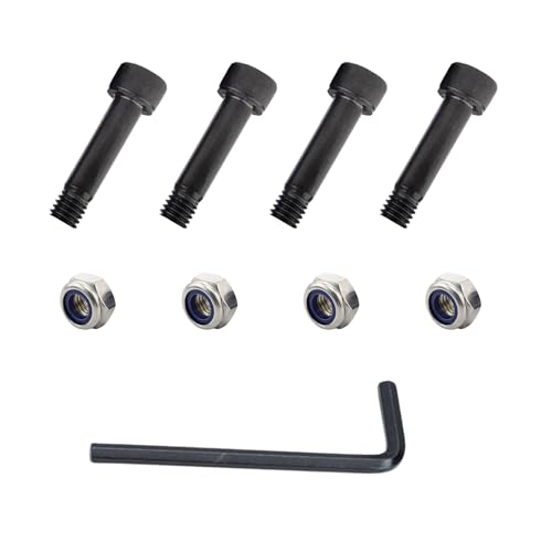 WAITCOOK Ersatz-Schlangenmotorwelle und Schraube für Traeger/Pit Boss/Camp Chef/Z Grills, Holzpelletgrills, AC-Pellet-Grill, Aauger-Scherstift, 4 Stück WAITCOOK Ersatz-Schlangenmotorwelle und Schraube für Traeger/Pit Boss/Camp Chef/Z Grills, Holzpelletgrills, AC-Pellet-Grill, Aauger-Scherstift, 4 Stück von WAITCOOK