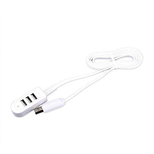 USB-Splitter, 3 USB, multifunktional, 3 A, Ladegerät, Konverter, Verlängerung, Erweiterung, Hub W4K8, für O-Hub, Windows XP/Vista/7/8 von WAITLOVER