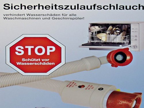 Aquastop Sicherheitsschlauch Länge 1,5m Aquastop Sicherheitsschlauch Länge 1,5m von WAK