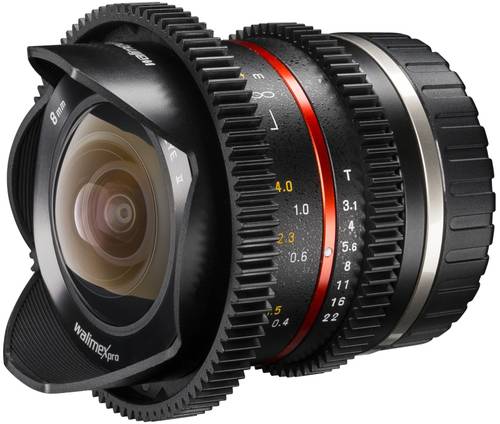 Walimex Pro 20147 Fish-Eye-Objektiv f/22 - 3.1 8mm Walimex Pro 20147 Fish-Eye-Objektiv f/22 - 3.1 8mm von WALIMEX PRO