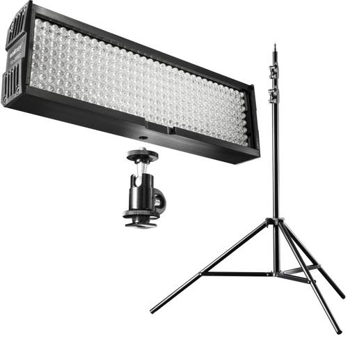 Walimex Pro 20374 LED Videoleuchte Anzahl LEDs=256 von WALIMEX PRO