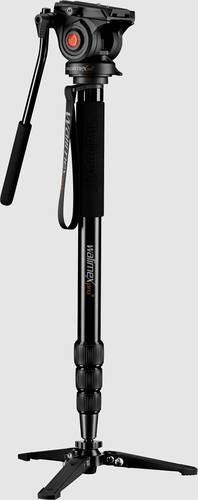 Walimex Pro 20786 Einbeinstativ Arbeitshöhe=630 - 1680mm Schwarz inkl. Tasche, Wasserwaage, inkl. H Walimex Pro 20786 Einbeinstativ Arbeitshöhe=630 - 1680mm Schwarz inkl. Tasche, Wasserwaage, inkl. H von WALIMEX PRO