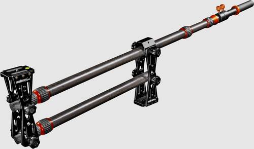 Walimex Pro 21651 Spezialstativ Arbeitshöhe=700 - 2000mm Schwarz von WALIMEX PRO