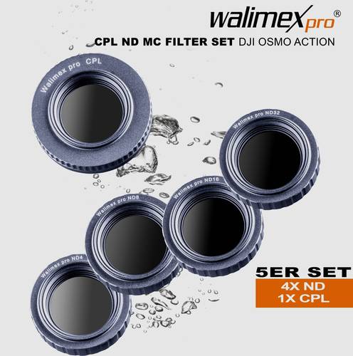 Walimex Pro 22840 22840 Objektiv-Zubehörset von WALIMEX PRO