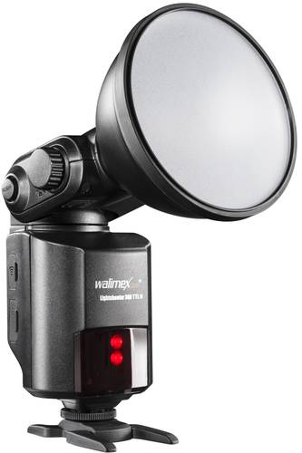 Walimex Pro Aufsteckblitz Passend für (Kamera)=Nikon Leitzahl bei ISO 100/50 mm=80 von WALIMEX PRO