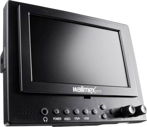 Walimex Pro Cineast I Videomonitor für DSLRs 12.7cm 5 Zoll HDMI®, AV, YPbPr von WALIMEX PRO