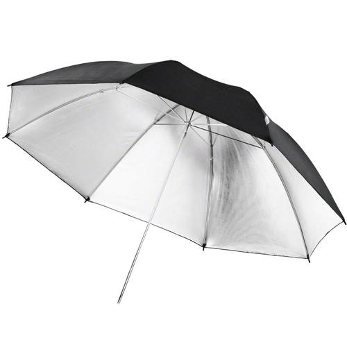 Walimex Pro Reflexschirm schwarz/silber, 109cm 17675 Reflexschirm 1St. Walimex Pro Reflexschirm schwarz/silber, 109cm 17675 Reflexschirm 1St. von WALIMEX PRO