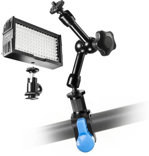 Walimex Pro VDSLR Lightning Kit LED Videoleuchte Anzahl LEDs=128 von WALIMEX PRO