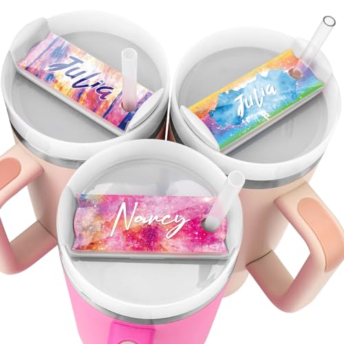 Personalisiertes Namensschild für den Becherdeckel 40oz,Acryl-Namensschild für den Becherdeckel,personalisiertes Namensschild für den 40oz-Becher,Dekoration für den 40oz-Becherdeckel. von WALLFID