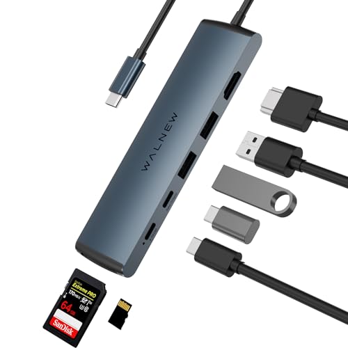 USB C Hub (Midnight) von WALNEW