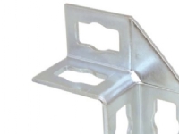 Walraven 3D Halterung 90gr - PushStrut t/Sammlung von Strebenschienen 41x41. metall elfor. von WALRAVEN