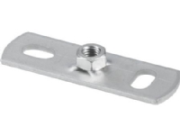 Walraven Bodenflansch M8 - Edelstahl 304 Bodenflansch 80x25mm mit angeschweißter Muffe von WALRAVEN