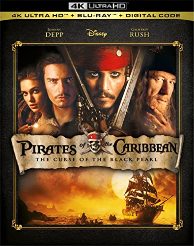 Pirates of the Caribbean: The Curse of the Black Pearl (Feature) [4K Ultra-HD] von Disney