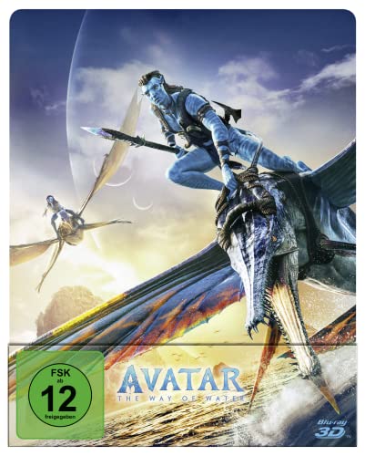 Avatar - The Way of Water - Steelbook (3D Blu-Ray) (+ 2D Blu-ray) (+ Bonus-Blu-ray) von WALT DISNEY