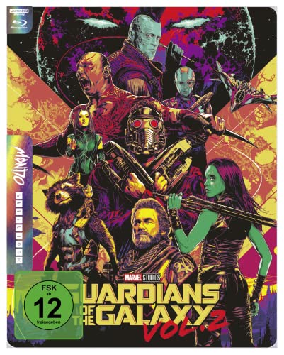 Guardians of the Galaxy 2 (4K Ultra-HD) (+ Blu-ray 2D) - 4K Mondo Edition - Steelbook von WALT DISNEY