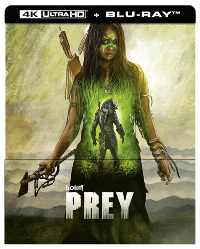 Prey Steelbook UHD & Blu ray [Blu-ray] [2023] [Region Free] von WALT DISNEY