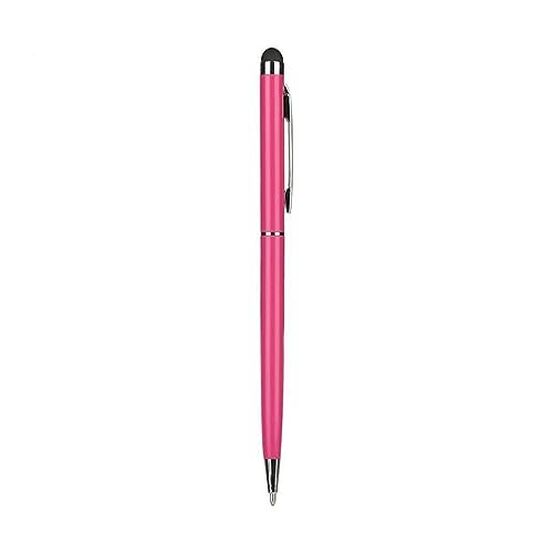 1 x 0,7 mm schwarzer Dual-Use Stylus Touch Kapazitiver Stift Handy Universal Touchscreen Stift für Kugelschreiber-10 von WANAM