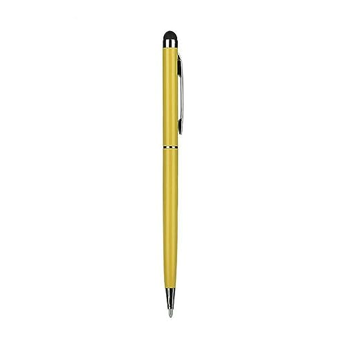 1 x 0,7 mm schwarzer Dual-Use Stylus Touch Kapazitiver Stift Handy Universal Touchscreen Stift für Kugelschreiber 7 von WANAM